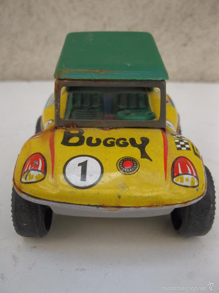 Juguetes antiguos de hojalata: COCHE BUGGY DE LA MARCA PAYVA. - Foto 2
