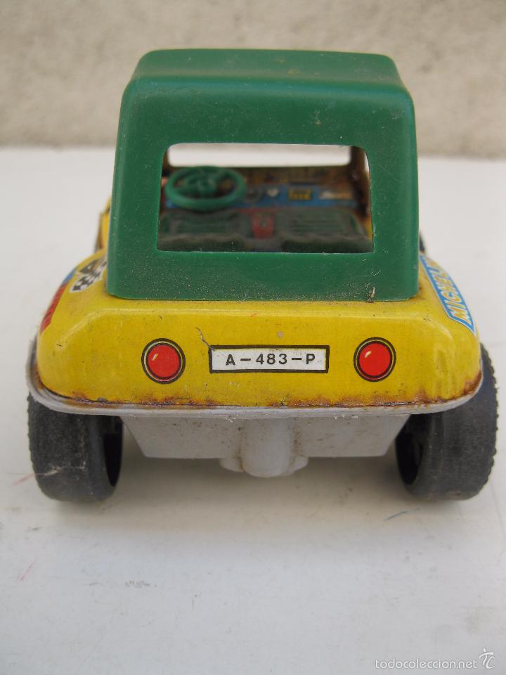 Juguetes antiguos de hojalata: COCHE BUGGY DE LA MARCA PAYVA. - Foto 4