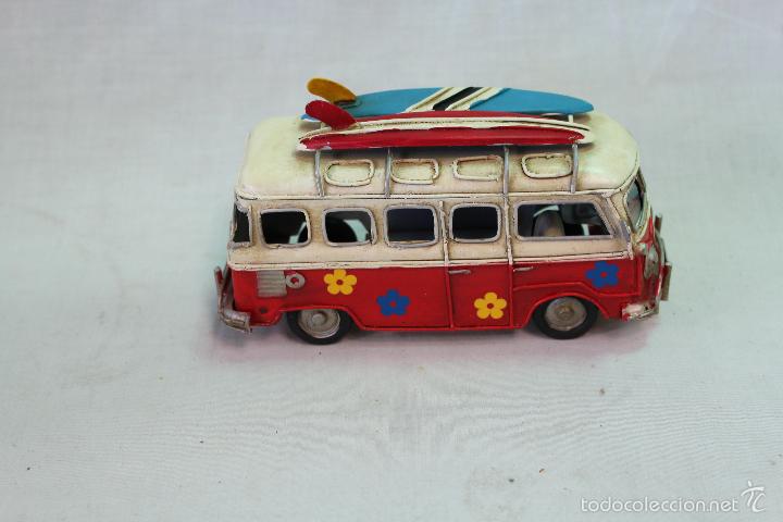 Juguetes antiguos de hojalata: autobus de hojalata - Foto 1