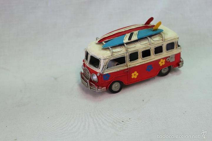 Juguetes antiguos de hojalata: autobus de hojalata - Foto 3
