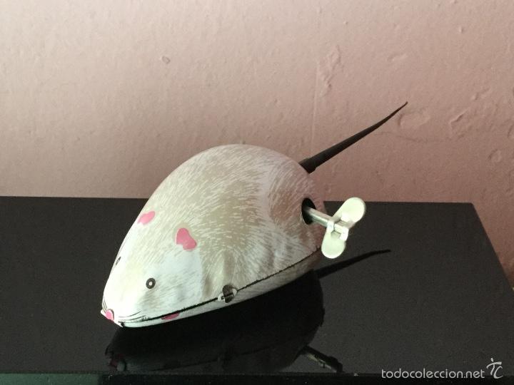 Juguetes antiguos de hojalata: Ratoncito. Hojalata - Foto 1