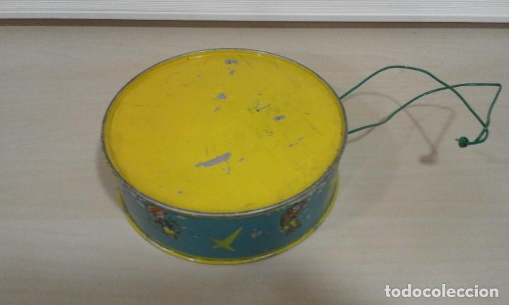 Juguetes antiguos de hojalata: TAMBOR DE HOJALATA - Foto 1