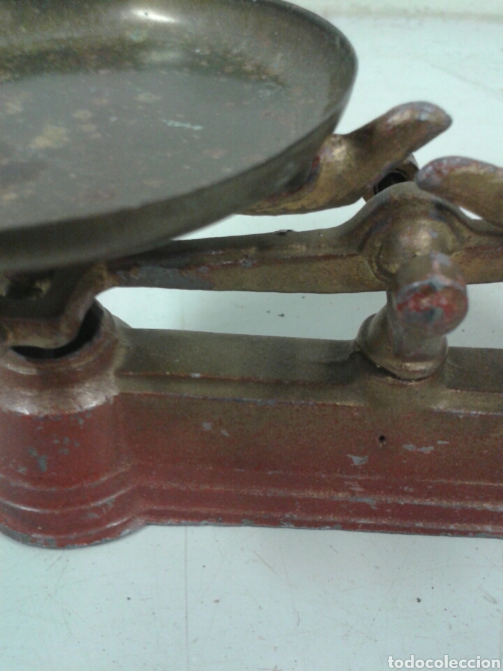Juguetes antiguos de hojalata: PESITO JUGUETE - Foto 2