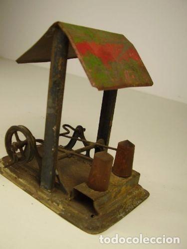 Juguetes antiguos de hojalata: Taller martillo. Marklin. 1940 - Foto 1