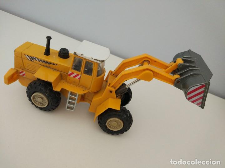 Juguetes antiguos de hojalata: Maquina excavadora - Foto 2