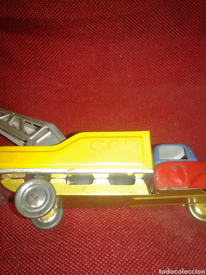 Juguetes antiguos de hojalata: ANTIGUO COCHE CHAPA - Foto 3