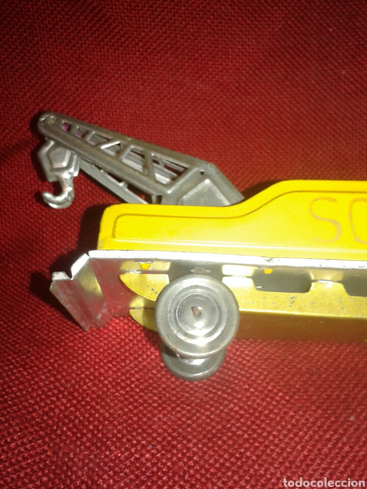 Juguetes antiguos de hojalata: ANTIGUO COCHE CHAPA - Foto 5