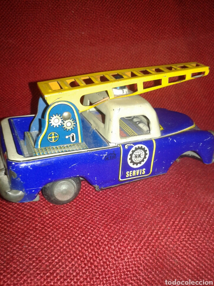 Juguetes antiguos de hojalata: ANTIGUO COCHE CHAPA - Foto 3