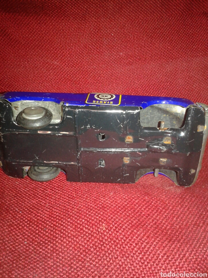 Juguetes antiguos de hojalata: ANTIGUO COCHE CHAPA - Foto 4