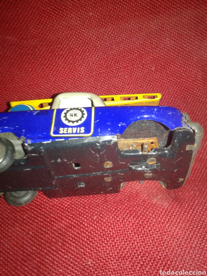 Juguetes antiguos de hojalata: ANTIGUO COCHE CHAPA - Foto 5