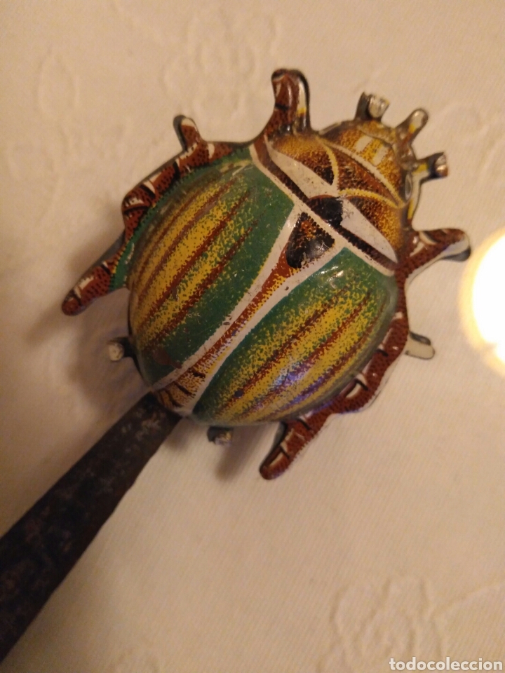 Juguetes antiguos de hojalata: Precioso sonajeros - Foto 3