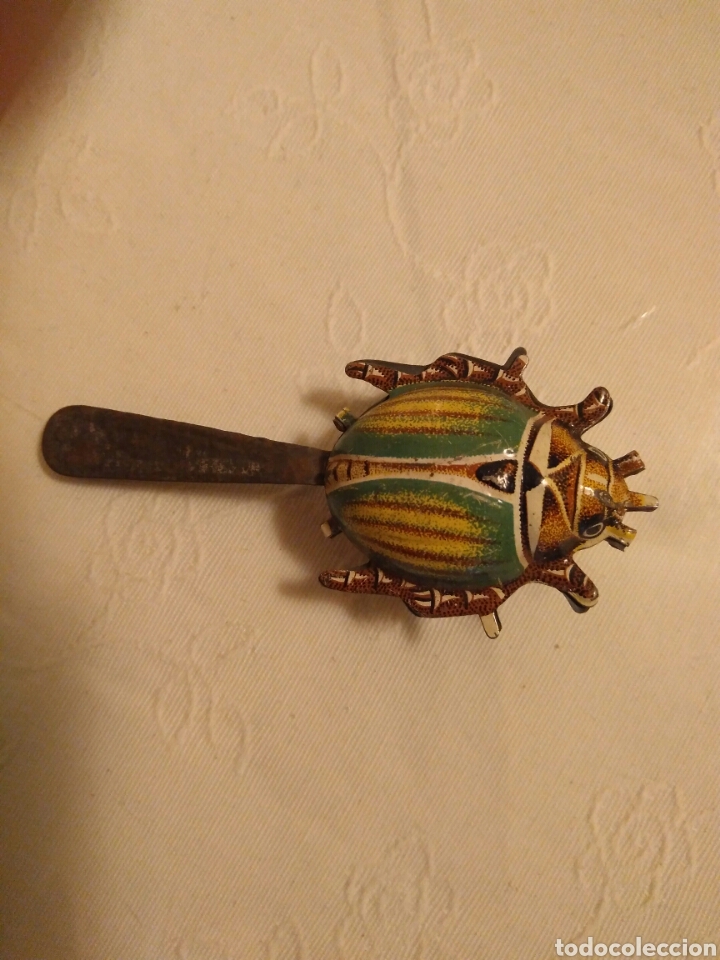 Juguetes antiguos de hojalata: Precioso sonajeros - Foto 6