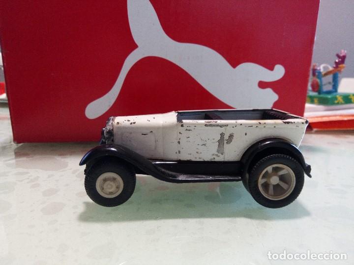 Juguetes antiguos de hojalata: coche rico, tonka, sanson - Foto 1