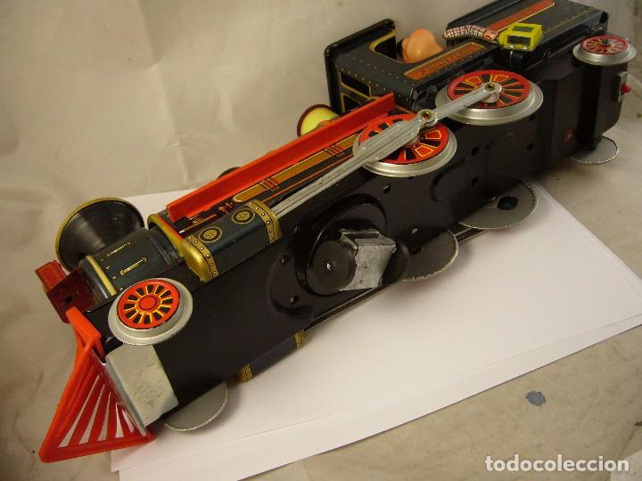 Juguetes antiguos de hojalata: LOCOMOTORA FRONTIER 3673 RARA - Foto 15
