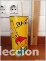 Juguetes antiguos de hojalata: hucha de hojalata los Simpson - Foto 1