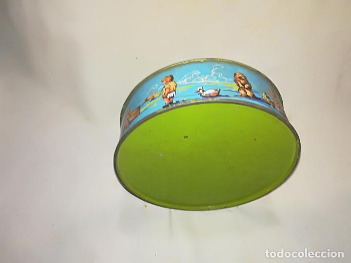 Juguetes antiguos de hojalata: TAMBOR DE HOJALATA. - Foto 2