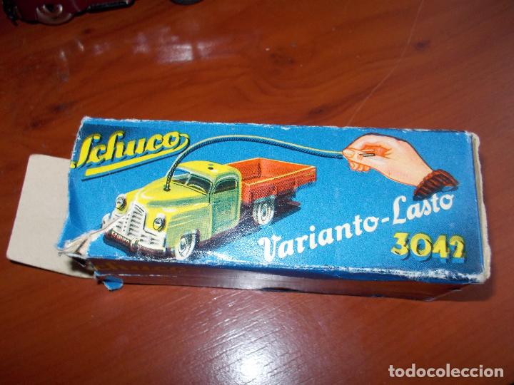 Juguetes antiguos de hojalata: camion schuco 3042 - Foto 4