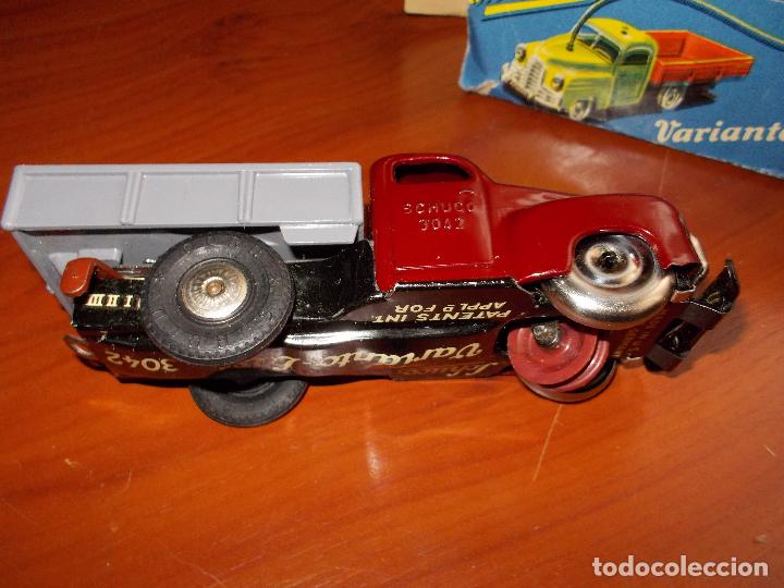Juguetes antiguos de hojalata: camion schuco 3042 - Foto 12