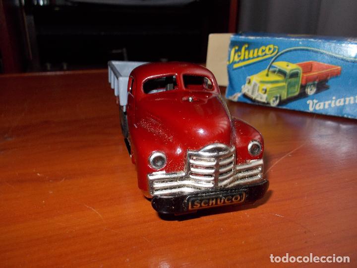 Juguetes antiguos de hojalata: camion schuco 3042 - Foto 18