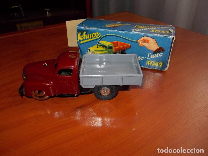 Juguetes antiguos de hojalata: camion schuco 3042 - Foto 19