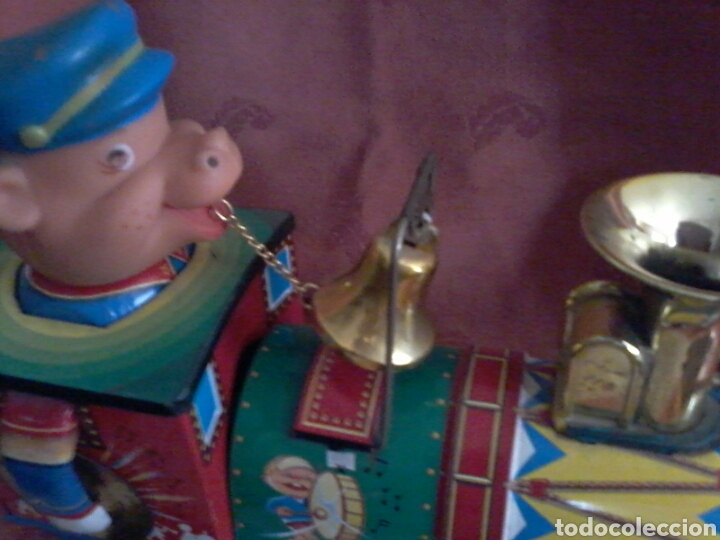 Juguetes antiguos de hojalata: Tren hojalata. - Foto 2