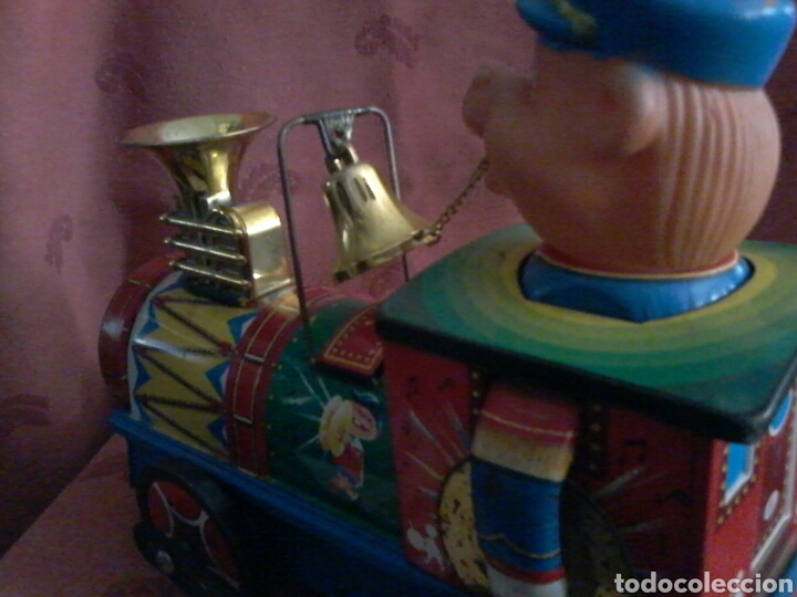 Juguetes antiguos de hojalata: Tren hojalata. - Foto 6