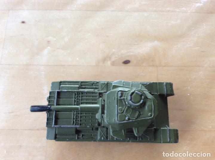Juguetes antiguos de hojalata: Tanque juguete - Foto 4