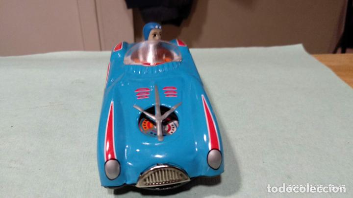 Juguetes antiguos de hojalata: Coche tac tac - Foto 3