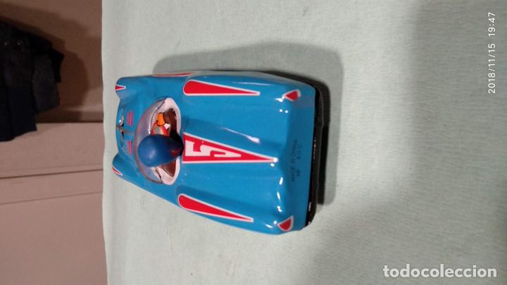 Juguetes antiguos de hojalata: Coche tac tac - Foto 4