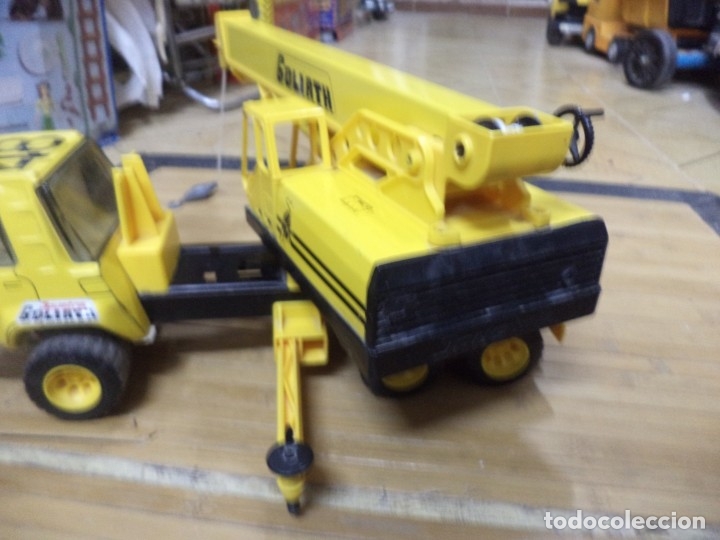 CAMION GRUE GOLIATH MARQUE JOUSTRA - les jouets de nicolas