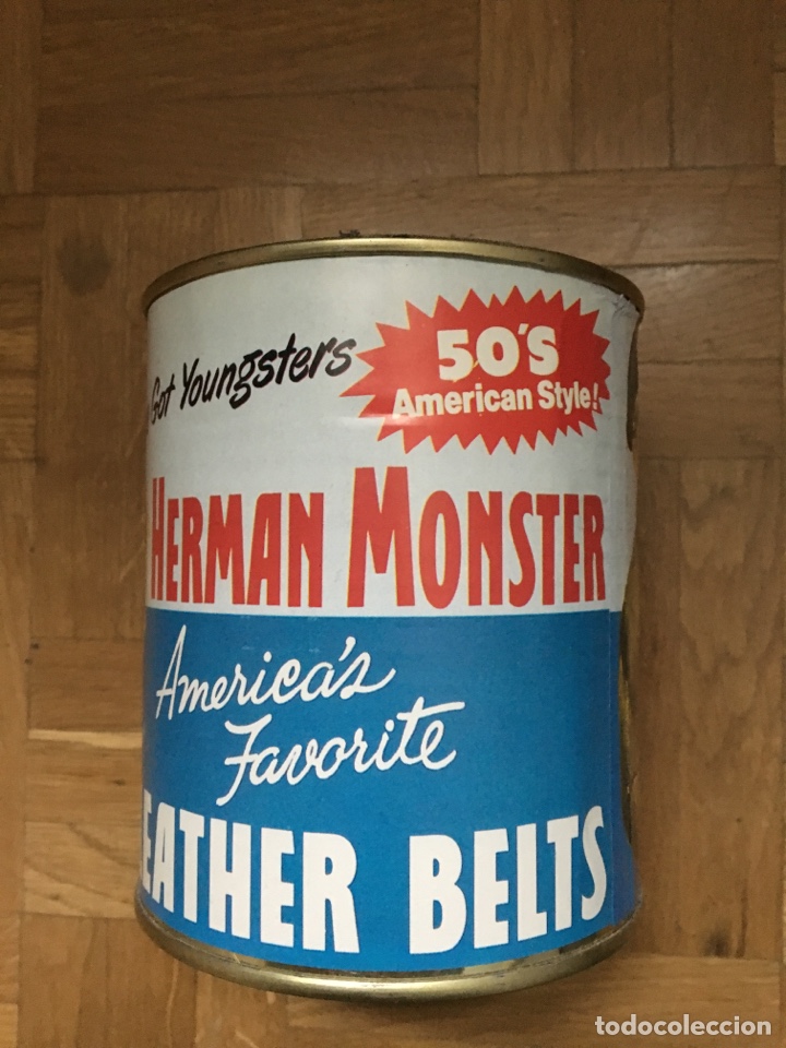 Juguetes antiguos de hojalata: Lata herman monster - Foto 2