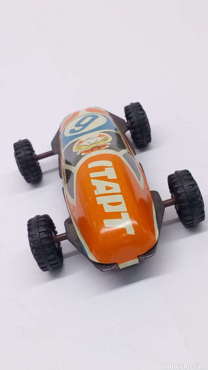 Juguetes antiguos de hojalata: Coche de hojalata - Foto 1