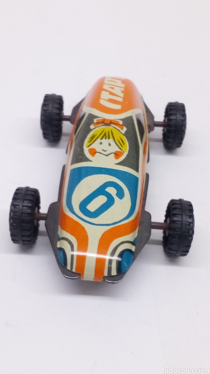Juguetes antiguos de hojalata: Coche de hojalata - Foto 2