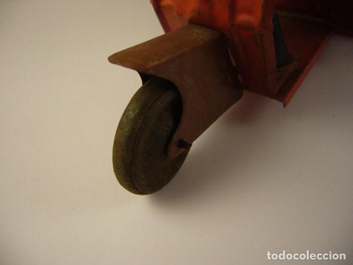 Juguetes antiguos de hojalata: MOTO ANTIGUA - Foto 17
