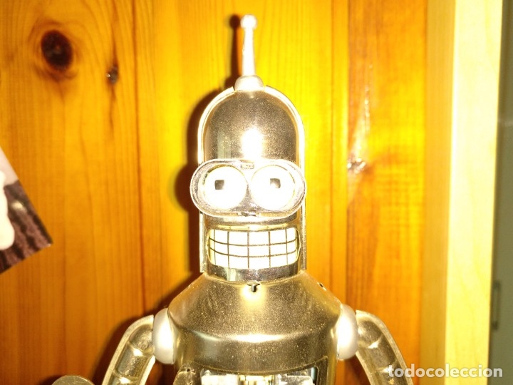 Juguetes antiguos de hojalata: Bender Rodr&iacute;guez Futurama - Foto 3