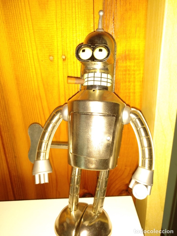 Juguetes antiguos de hojalata: Bender Rodr&iacute;guez Futurama - Foto 5
