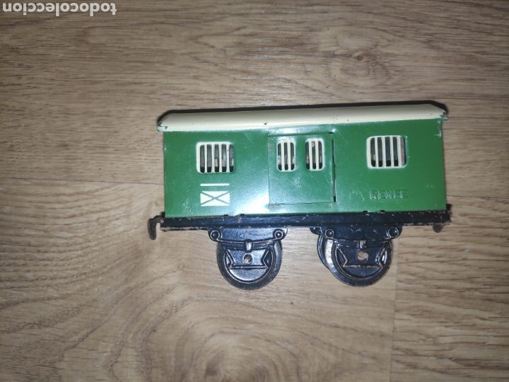 Juguetes antiguos de hojalata: TREN RICO ORIGINAL 1010 - Foto 5