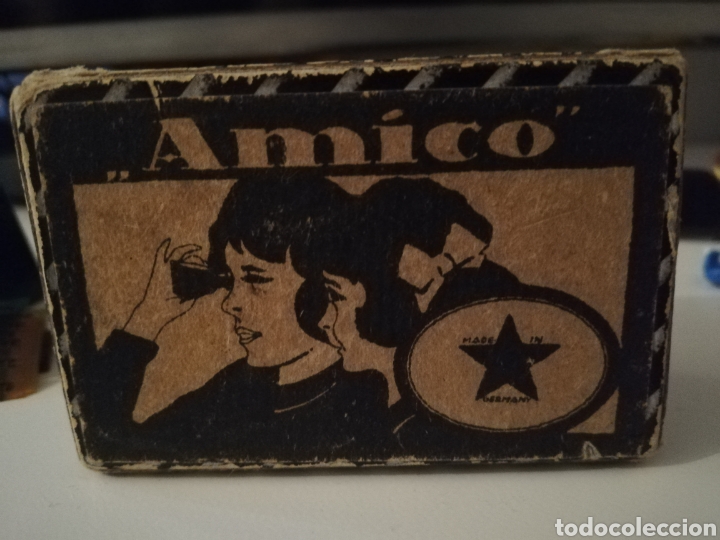 Juguetes antiguos de hojalata: Antiguo visor alem&aacute;n AMICO - Foto 4