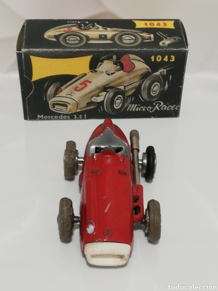 Juguetes antiguos de hojalata: Schuco micro racer 1043 - Foto 4