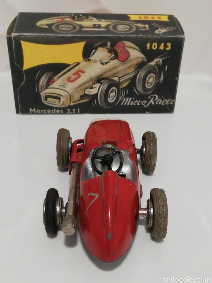 Juguetes antiguos de hojalata: Schuco micro racer 1043 - Foto 5