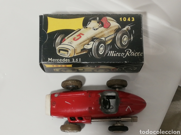 Juguetes antiguos de hojalata: Schuco micro racer 1043 - Foto 7