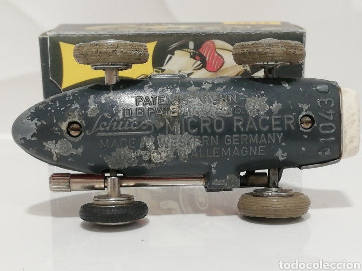 Juguetes antiguos de hojalata: Schuco micro racer 1043 - Foto 8