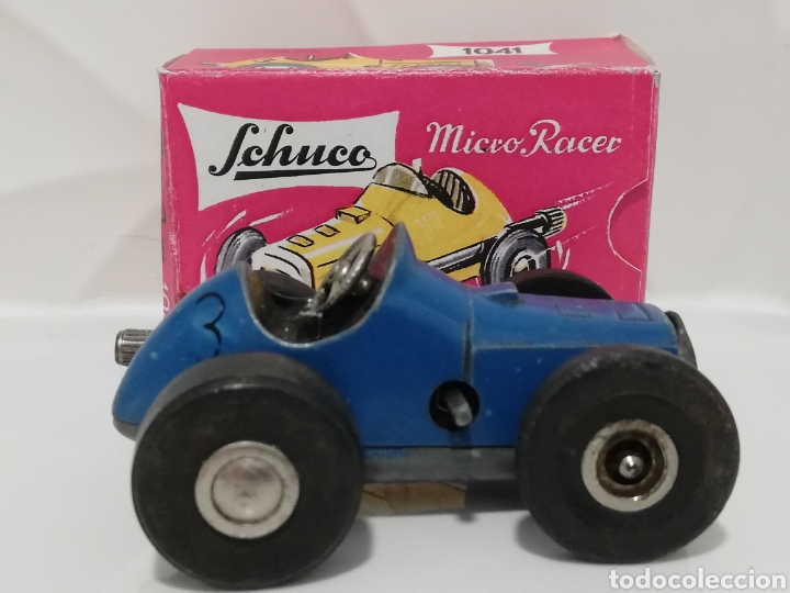 Juguetes antiguos de hojalata: Schuco micro racer 1041 - Foto 2