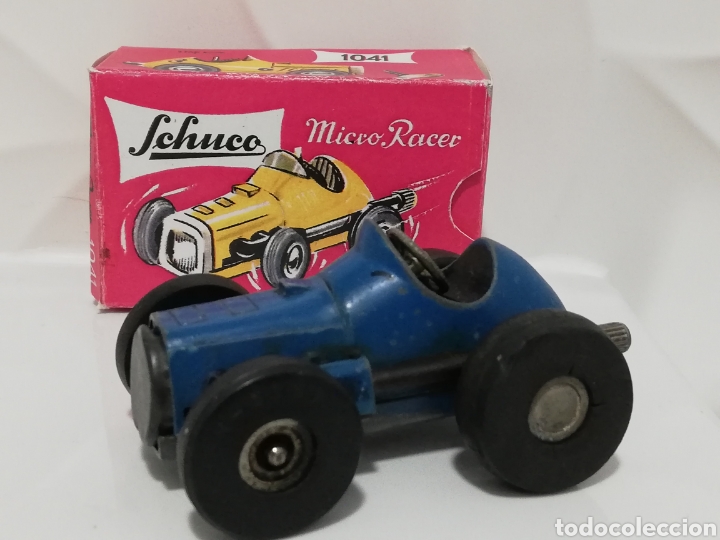 Juguetes antiguos de hojalata: Schuco micro racer 1041 - Foto 3