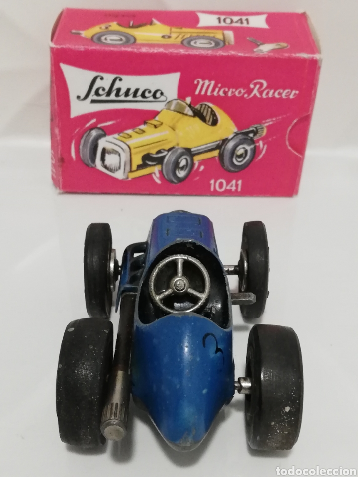 Juguetes antiguos de hojalata: Schuco micro racer 1041 - Foto 4