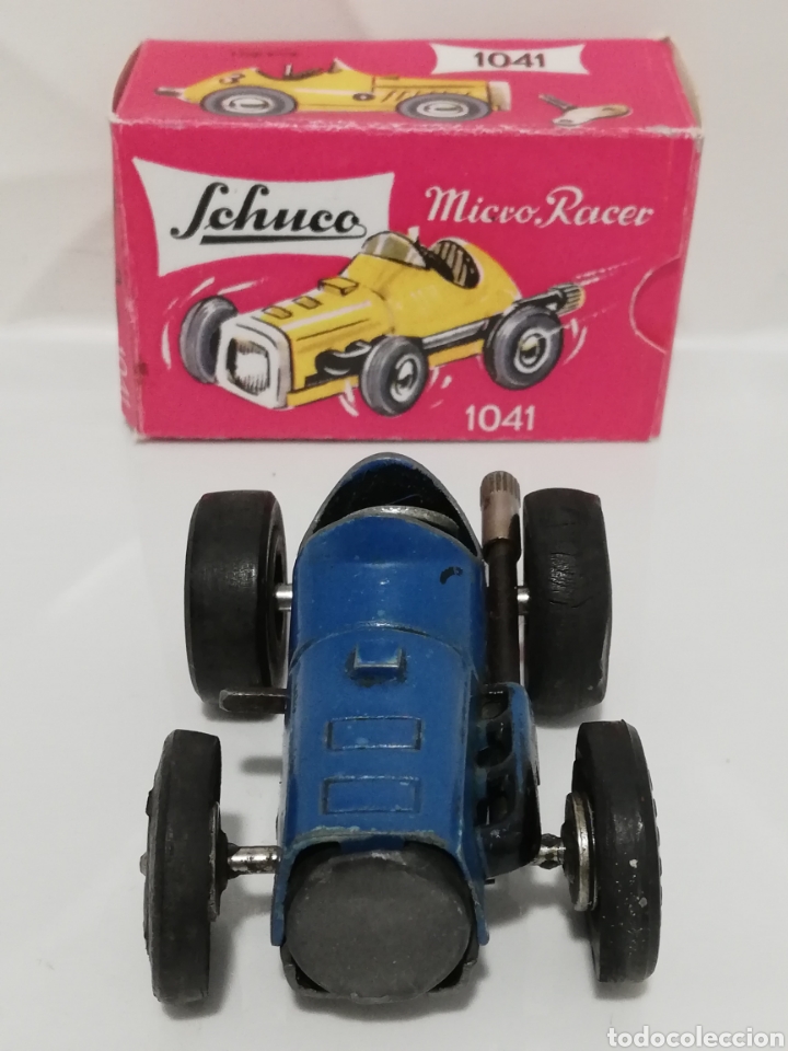 Juguetes antiguos de hojalata: Schuco micro racer 1041 - Foto 5