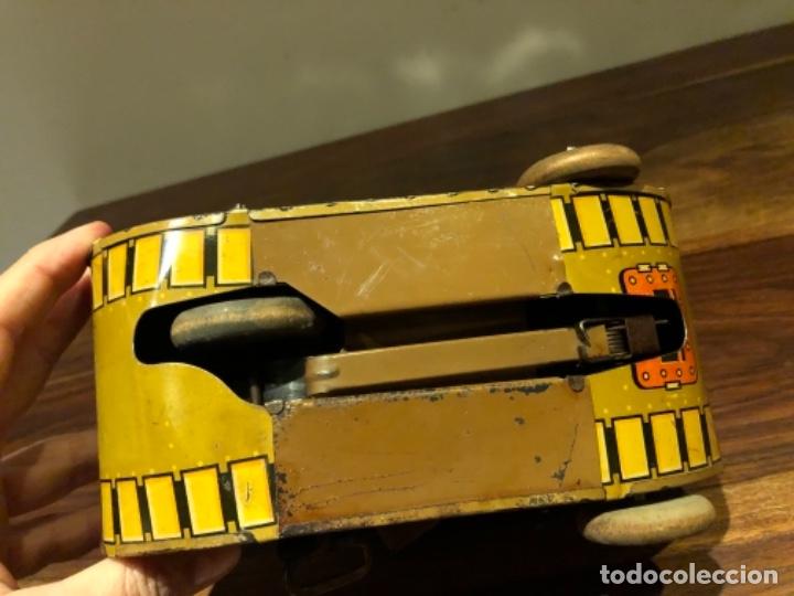 Juguetes antiguos de hojalata: Tanque Marx de hojalata - Foto 5