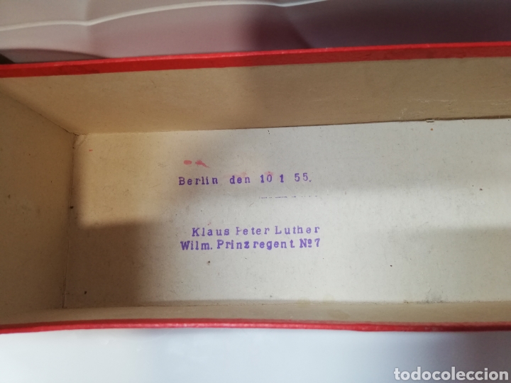 Juguetes antiguos de hojalata: Schuco teleco barco - Foto 8