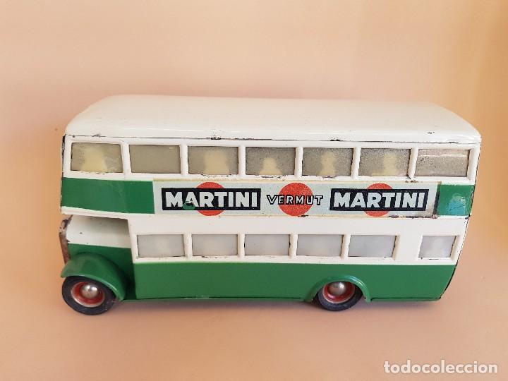 Juguetes antiguos de hojalata: AUTOBUS OPISSO MARTINI DE RICO - Foto 1
