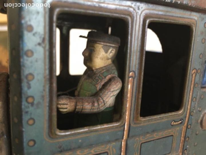 Juguetes antiguos de hojalata: Tren - Foto 7